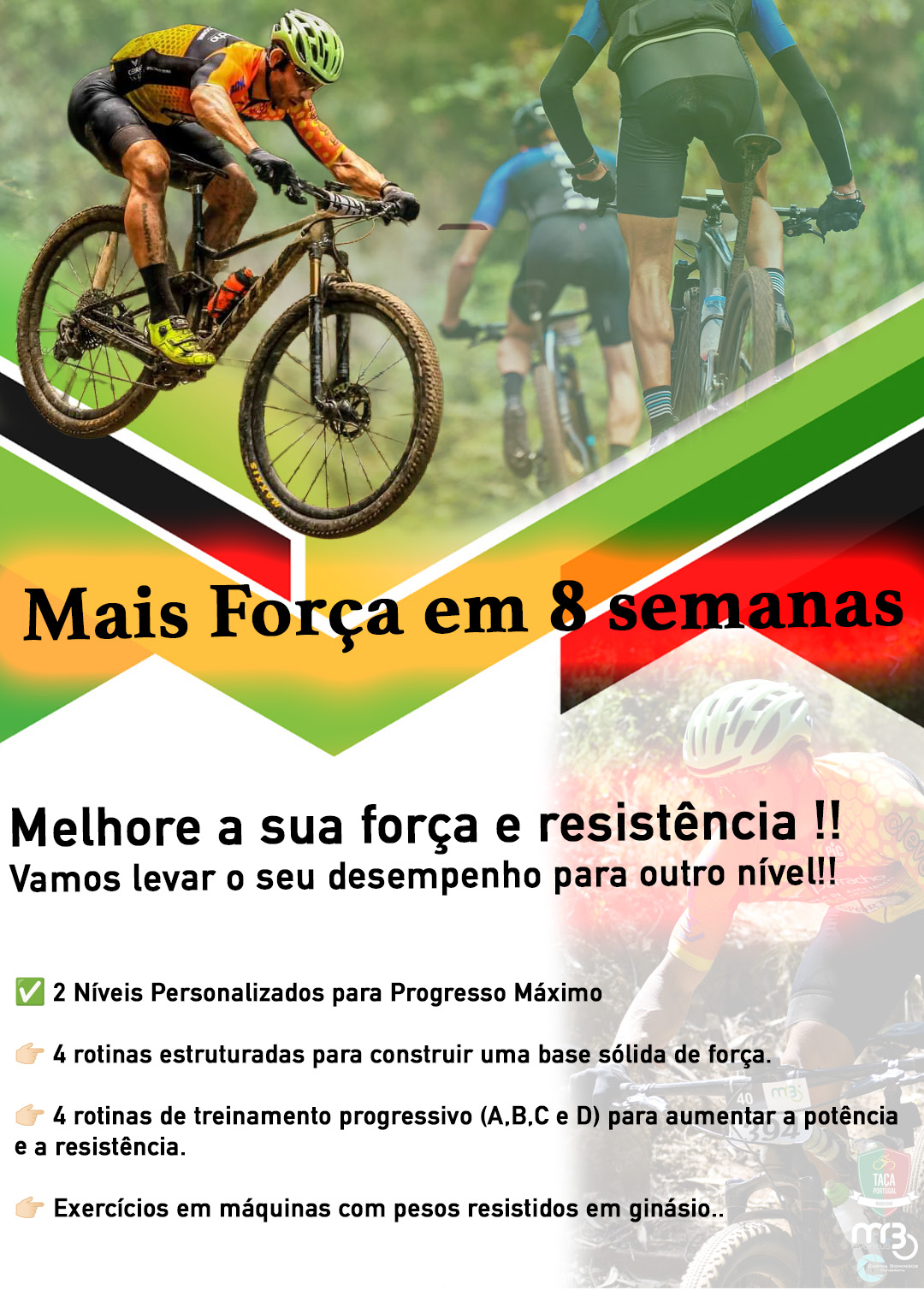 Fortalecimento em 8 semanas promocional